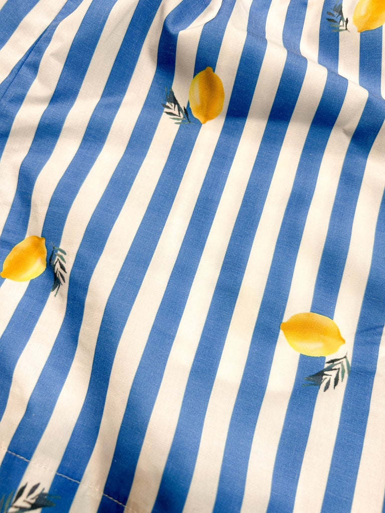 PRE - ORDER Lemon Drop Coastal Striped Two Piece Set - 5/26 - Girl Code Couture